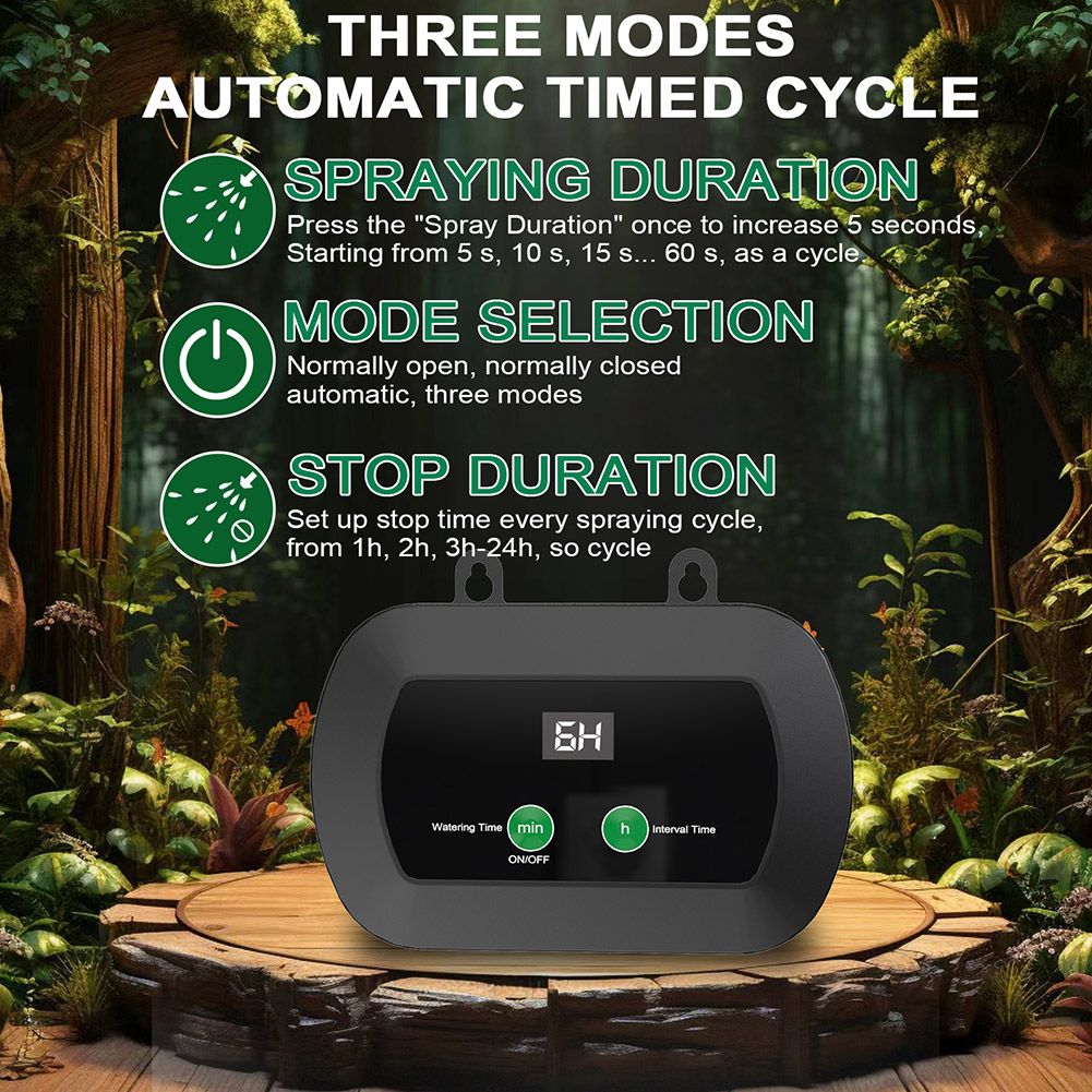 Automatic Reptile Mist Sprinkl - Terrarium Fogger Ultrasonic review and price