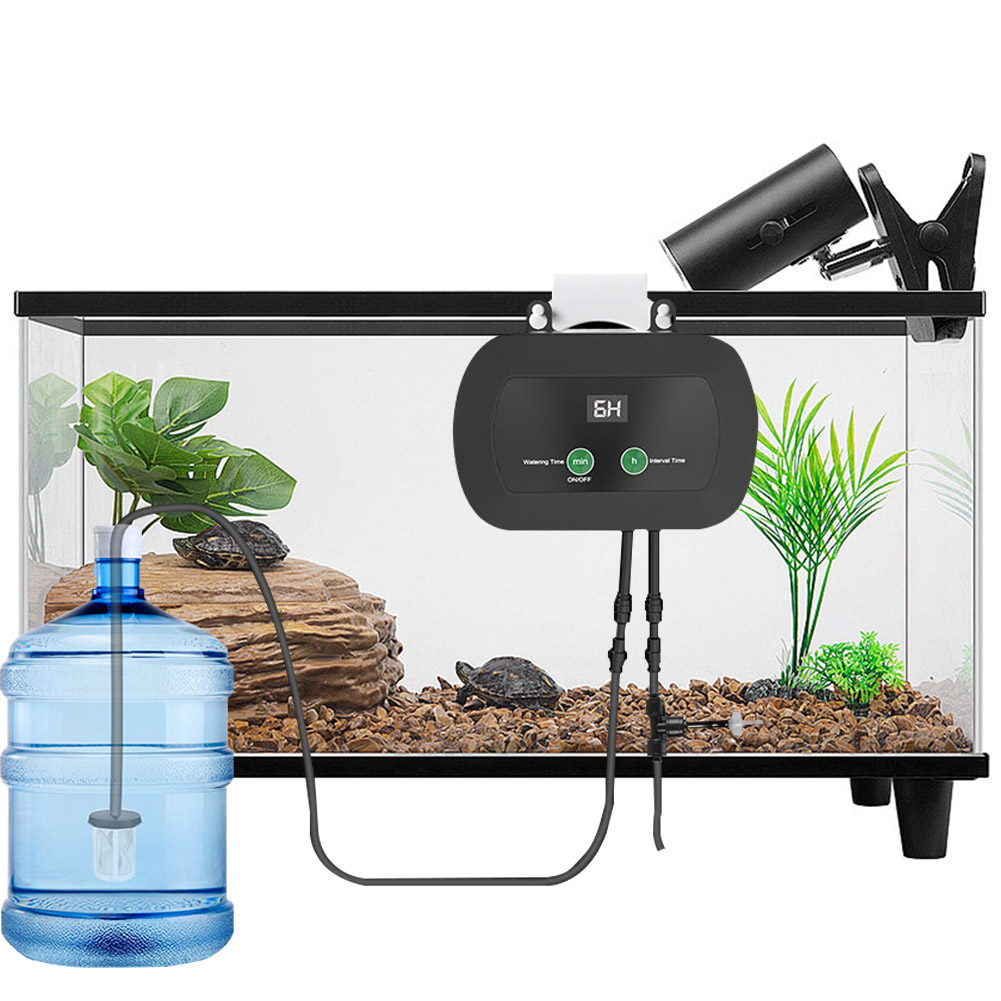 Automatic Reptile Mist Sprinkl - Terrarium Fogger Ultrasonic review and price