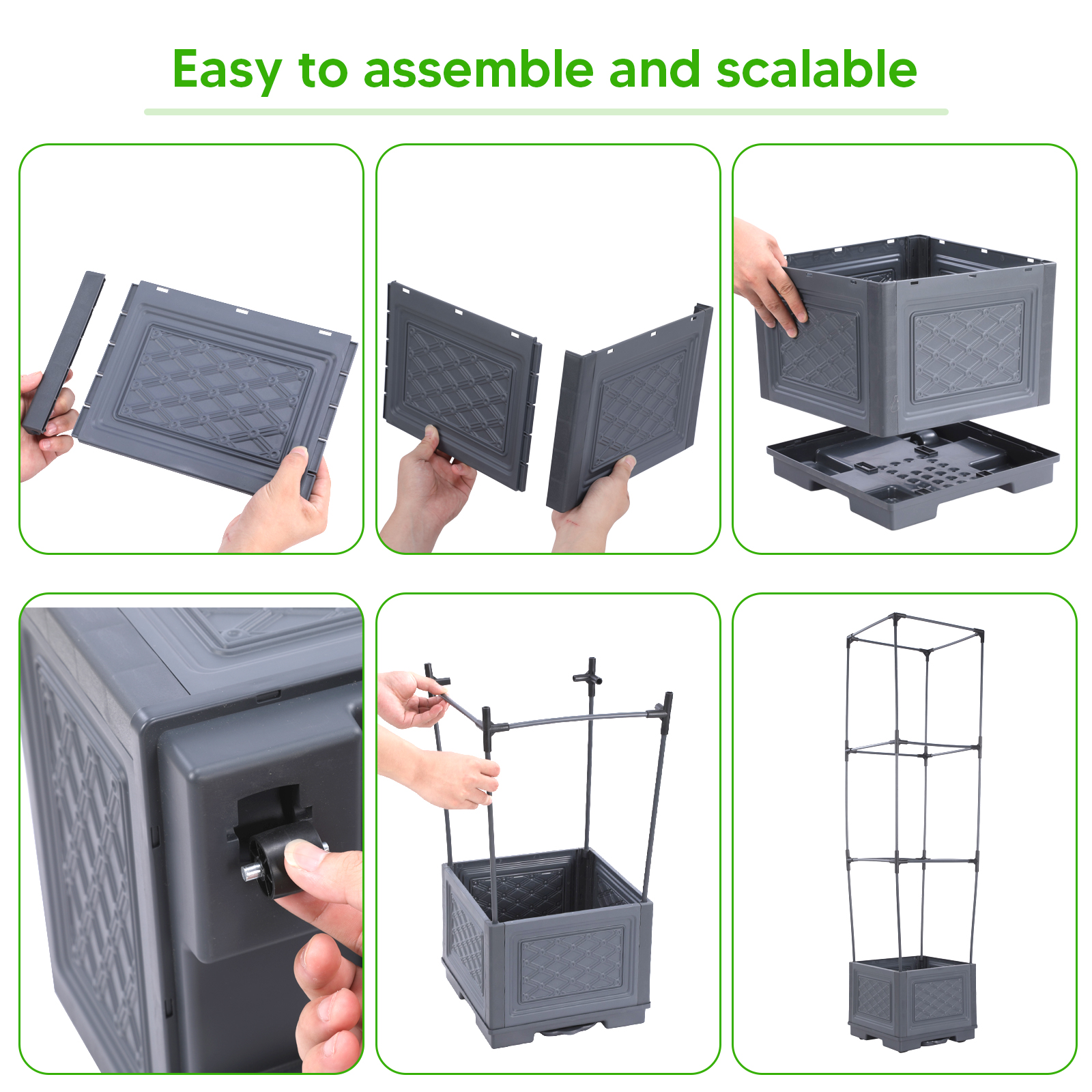 Three-Layer Wheeled Climbing V - Vine Climbing Plastic review and price