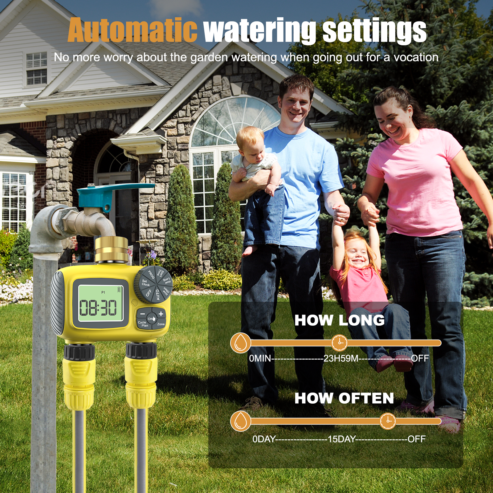 Insoma Smart Water Timer Dual  - Timer Dual Outlet review and price
