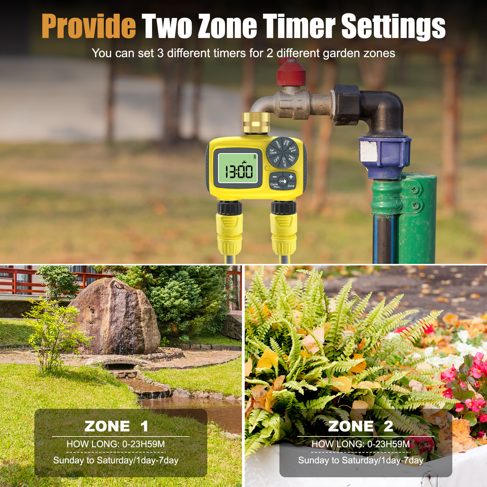 Insoma Smart Water Timer Dual  - Timer Dual Outlet review and price