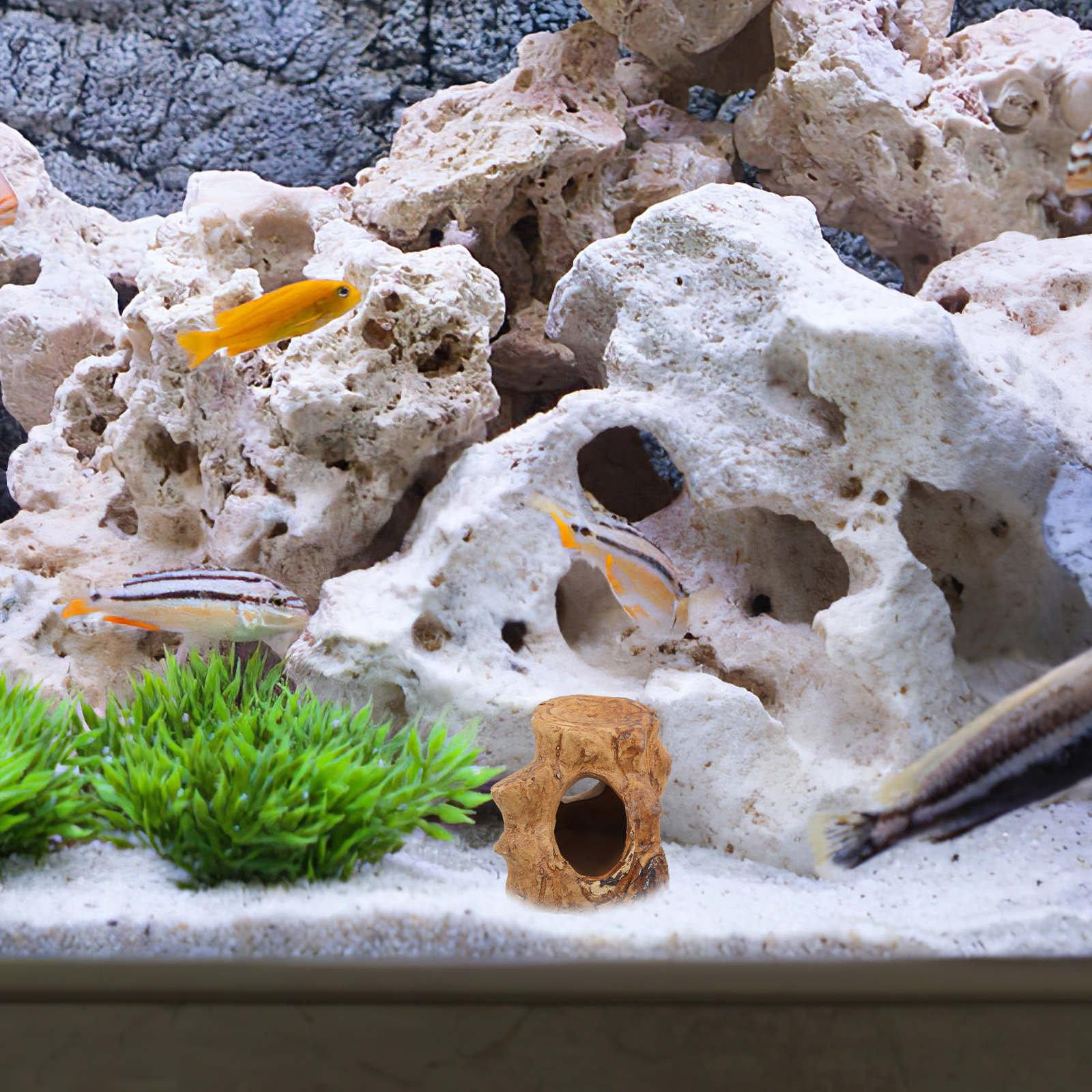 Aquarium Fish House Ceramic Ca - Hide Cave Ceramic review and price