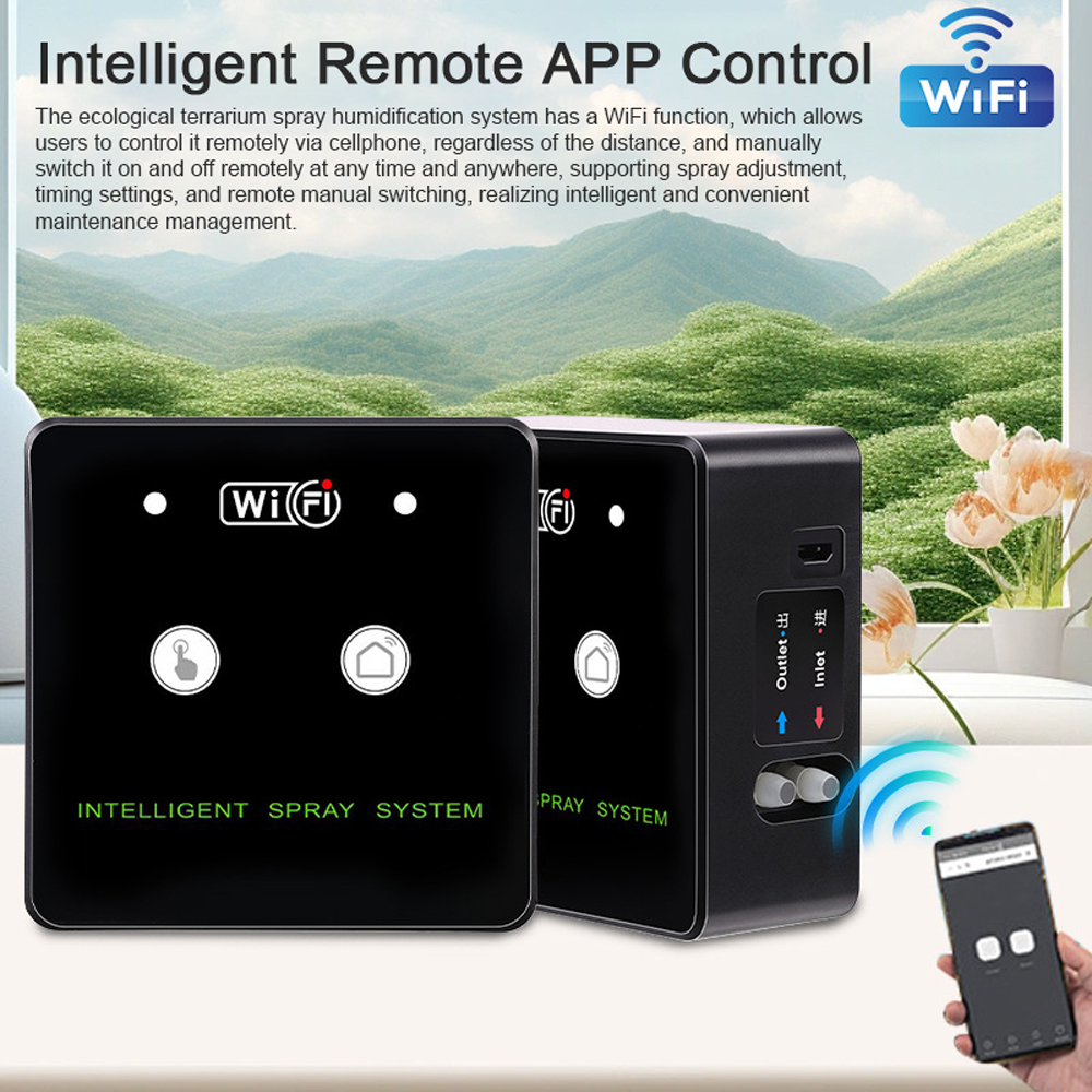 360° Rotatable Wifi Rainforest - Terrarium Fogger Ultrasonic review and price