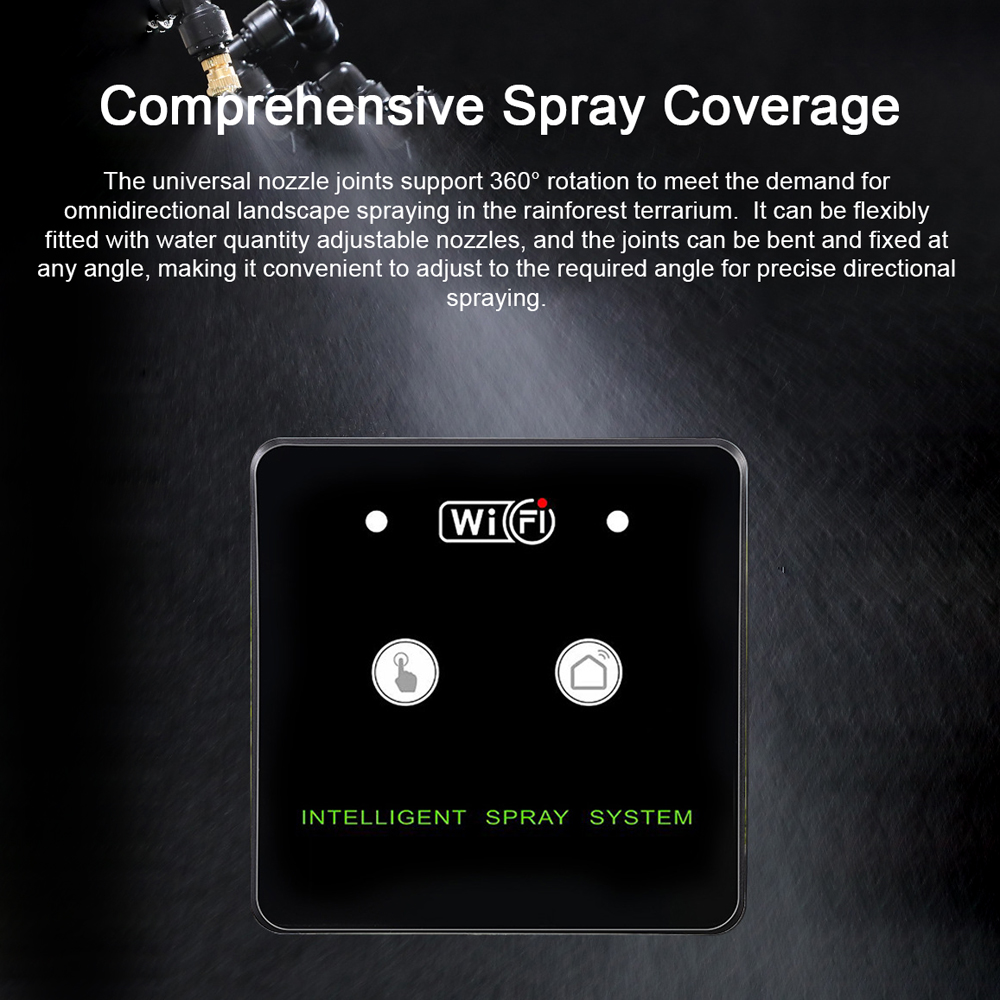 360° Rotatable Wifi Rainforest - Terrarium Fogger Ultrasonic review and price