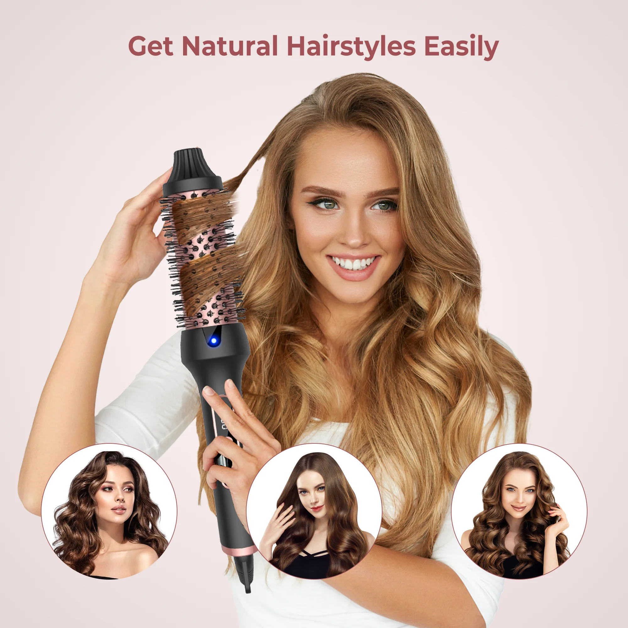 3 in1 Thermal Brush Ionic Heat - Ceramic Heat Emitter review and price