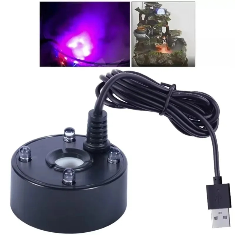 1PC 5V USB Ultrasonic Mist Mak - Terrarium Fogger Ultrasonic review and price
