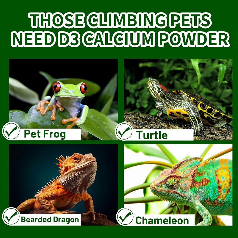 Crawling Pet Vitamin D3 Calciu - Calcium Powder Reptile review and price