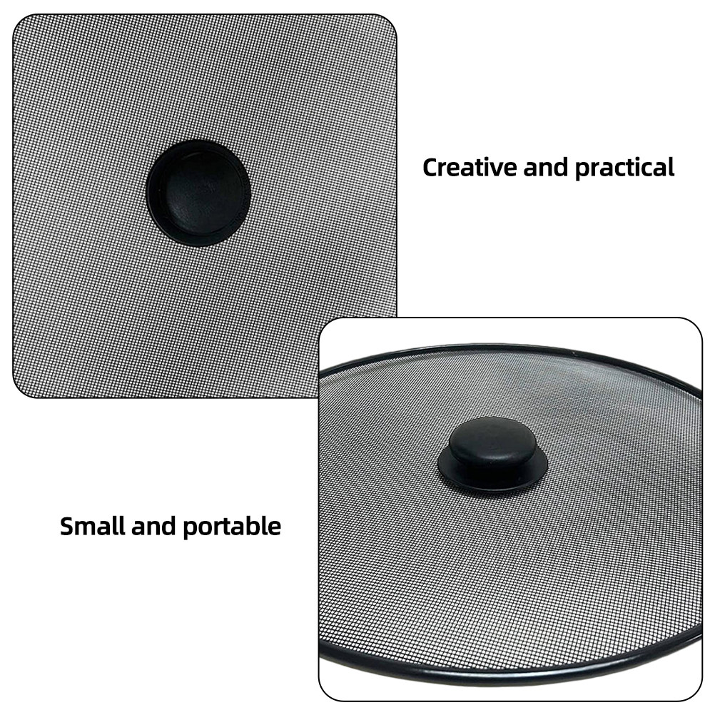 2Pcs Stainless Steel Splatter  - Screen Top Mesh review and price