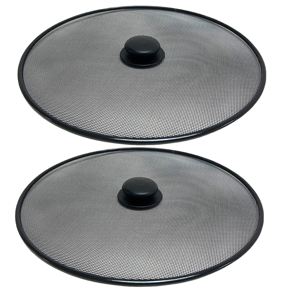 2Pcs Stainless Steel Splatter  - Screen Top Mesh review and price