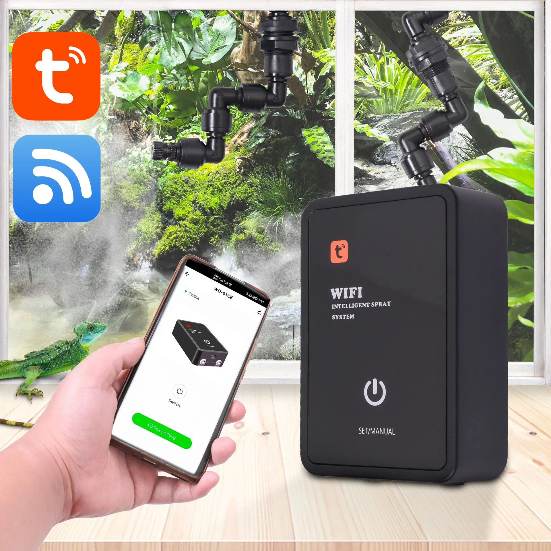 Intelligent Reptile Fogger Ter - Terrarium Fogger Ultrasonic review and price