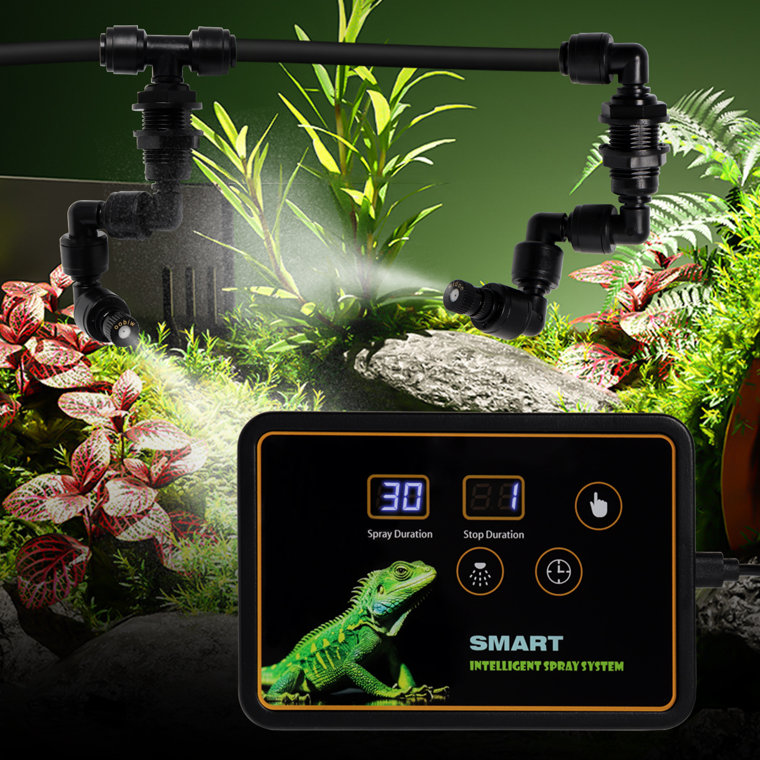 Automatic Reptile Spray System - Terrarium Fogger Ultrasonic review and price