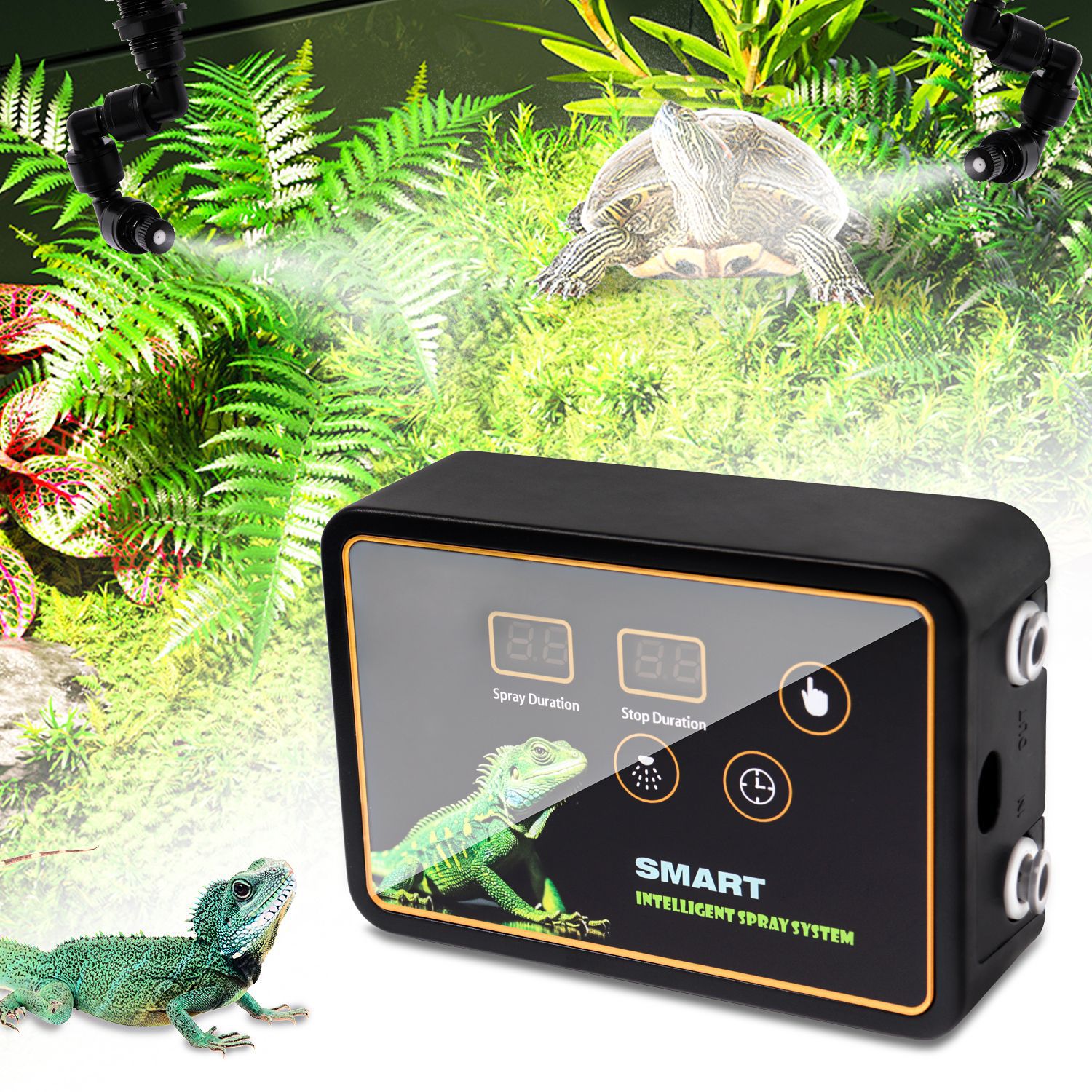 Automatic Reptile Spray System - Terrarium Fogger Ultrasonic review and price