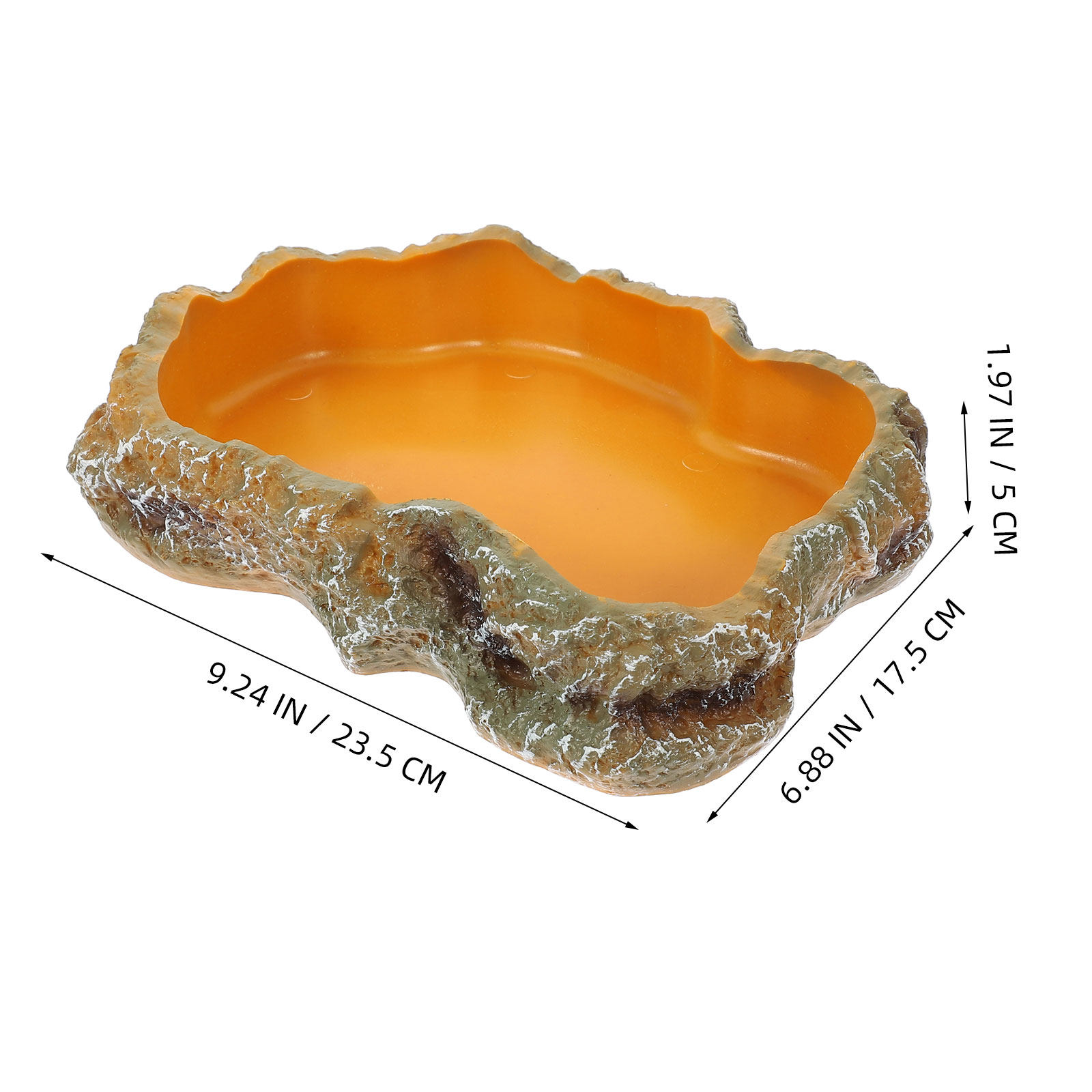 Reptile Food Basin Natural Col - Water Dish Reptile review and price